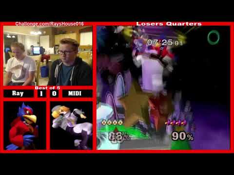 Ray (Falco) vs. MIDI (Sheik) - Losers Quaters #016