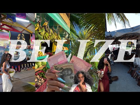BELIZE TRAVEL VLOG: airport vlog + island hopping + best seafood &” more || Gabriel’s diary 
