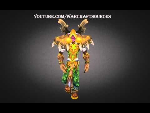 NIght Elf Druid Tier 2 armor set - T2 - Stormrage Raiment