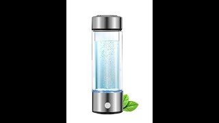 Review: Hydrogen Water Bottle, Portable Hydrogen Water Ionizer Machine