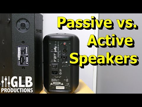 Active vs. Passive Loudspeakers for Live Sound