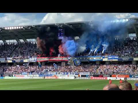 IFK Göteborg Ultras celebrate 30th Birthday of Ultras Nuremberg (01.06.2024)