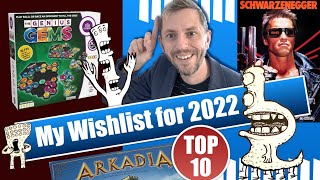 Board Games and Design in 2022: My Wishlist.