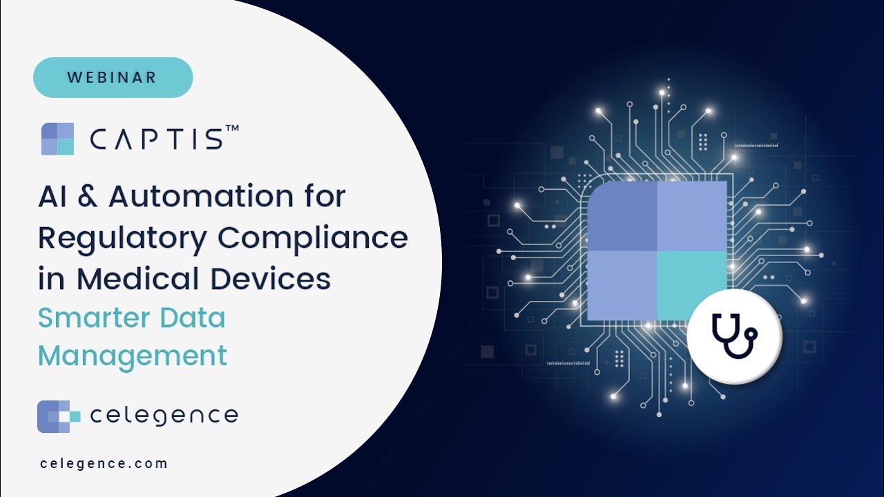 AI and Automation for Regulatory Compliance in Medical Devices – Smarter Data Management Webinar
