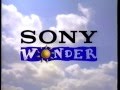 Sony Wonder 2003 Company Logo VHS Capture