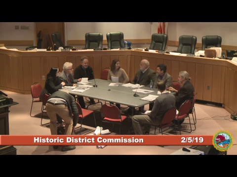 Historic District Commission 2.6.19