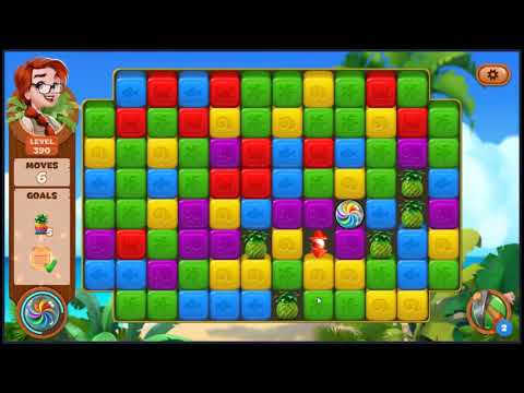 Lost Island Blast Adventure Level 390 - NO BOOSTERS 🏝️ | SKILLGAMING ✔️