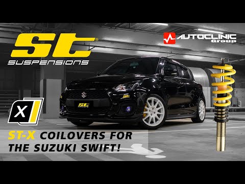 Better handling with ride comfort with ST X Coilovers! | Suzuki Swift