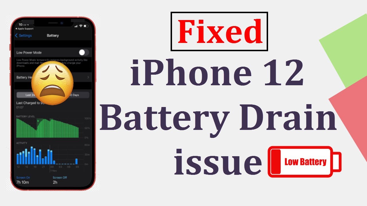 iPhone 12 Battery Drain issue? Here is the fix
