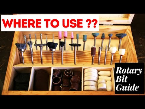 Top 5 Amazing Rotary Tool | How To Use Bits For Sanding, Buffing, engraving, grinding and Polishing