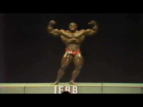 Lee Haney Competing at the 1985 Mr. Olympia
