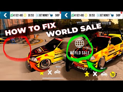 HOW TO FIX WORLD SALE IN CAR PARKING MULTIPLAYER 2024 | GIVEAWAY 25 anime cars