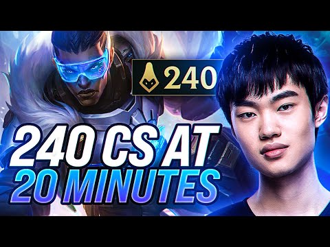 240 CS at 20 Minutes??? KNIGHT Lucian Mid is like NOTHING YOU'VE SEEN BEFORE!