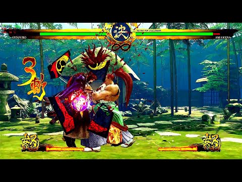 Epic Battle: Genjuro VS Amakusa in Samurai Shodown