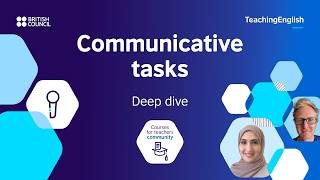Deep dive – Communicative tasks (topic TBC)