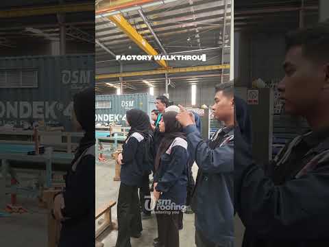 Behind the scenes with future builders 👷‍♂️✨ Thank you for visiting our factory and exploring how we build.