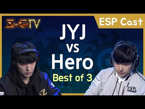 [ESP] JYJ vs Hero (TvZ , Bo3) - Starcraft Remasterizado (StarCastTV Español)