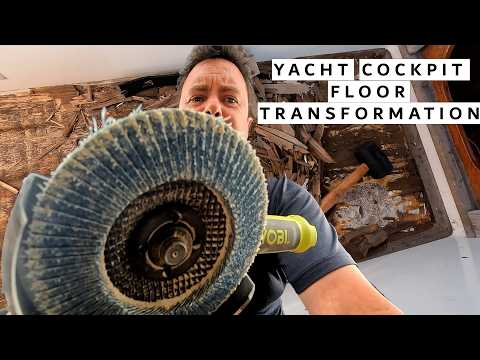 From Teak to Fiberglass: DIY Cockpit Floor Transformation for a Durable Finish