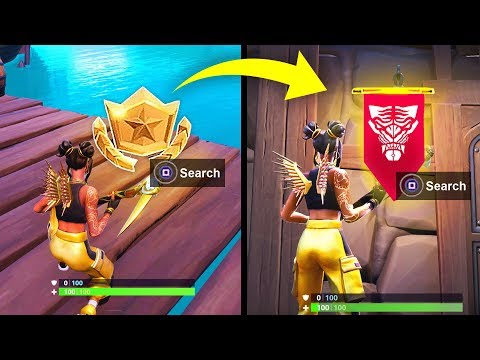 week 6 secret banner season 8 location guide fortnite find the secret banner in loading screen 6 - fortnite banner locations season 8