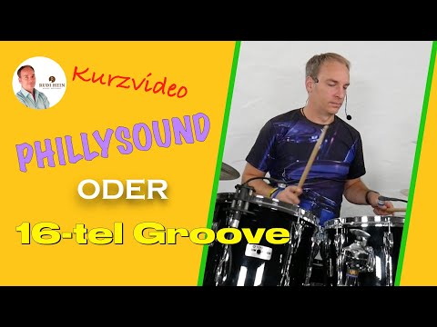 16-tel Groove / Phillysound für Anfänger / Schlagzeug lernen mit Profi und Pädagoge Rudi Hein