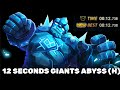 GenesisPrime 12 Seconds Giants Abyss Hard Summonerswar