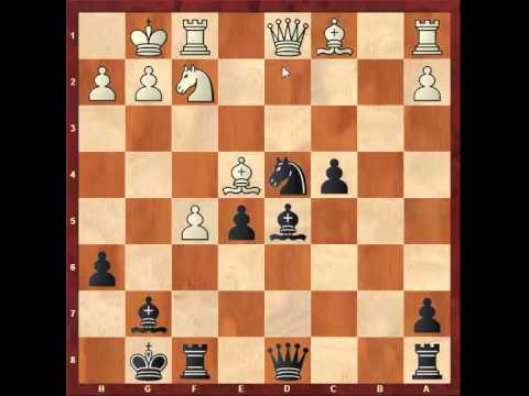Chess: Ivan Hausner 2370 - Susan Polgar 2275, King's Indian E76 http://sunday.b1u.org ✔️