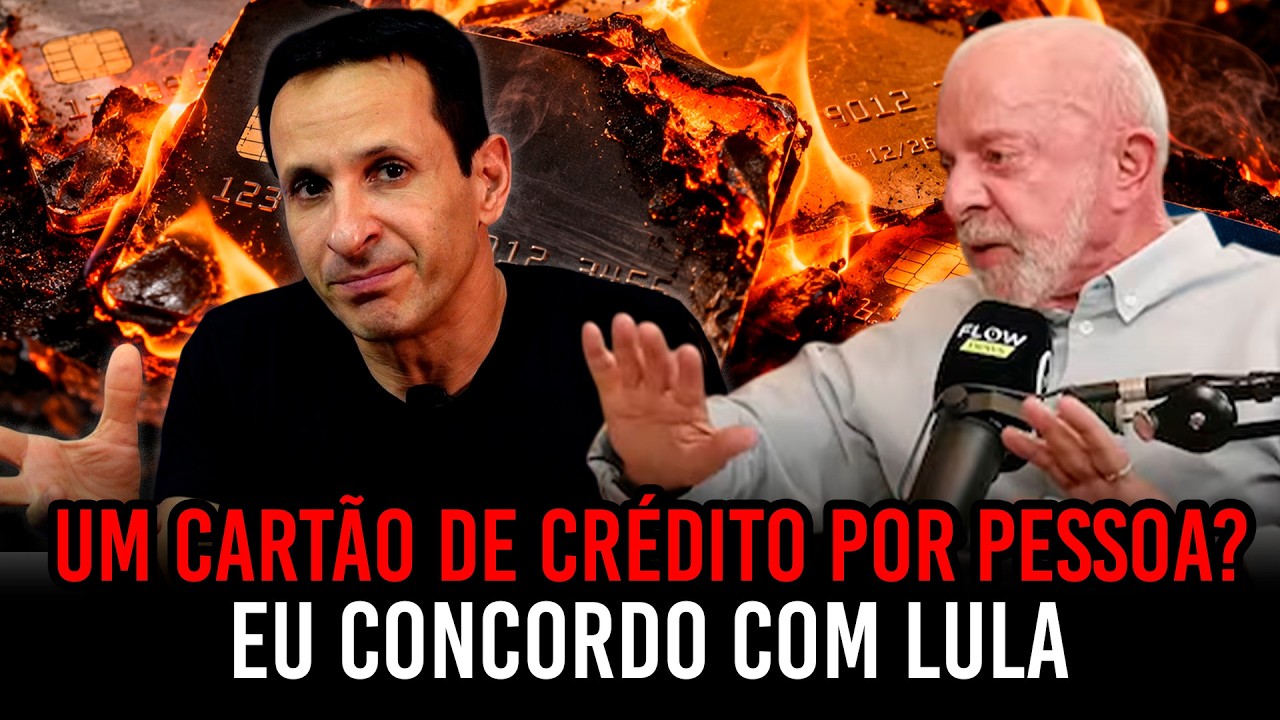 Pela primeira vez eu CONCORDO com Lula sobre CARTÕES DE CRÉDITO! - com Ben Zruel