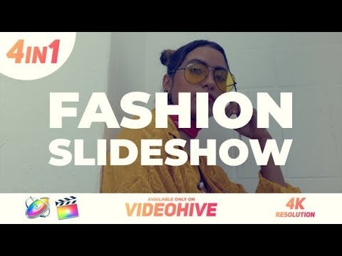 Top Apple Motion Projects: Fashion Slideshow