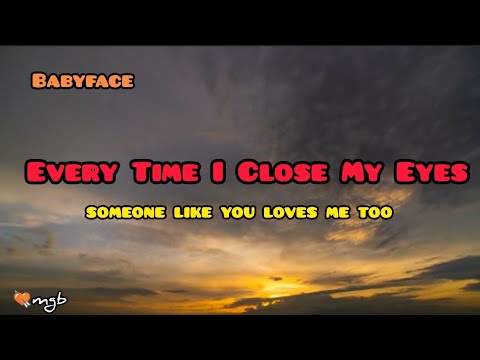 Videoclip de Every Time I Close My Eyes (with Kenny G) — Babyface