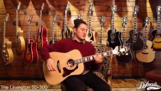Video thumbnail for D'Angelico Guitars Lexington Dreadnought SD300 by Import Music Argentina