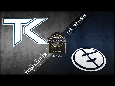Team Kaliber vs Evil Geniuses | CWL Atlanta Open 2018 | Bravo Stream | Day 1