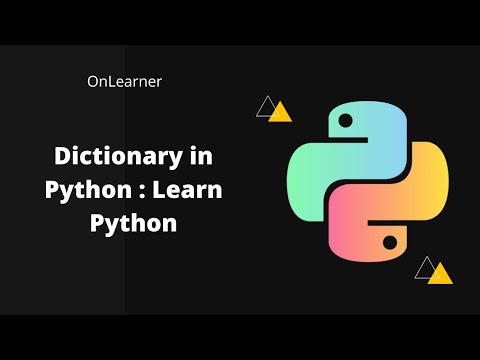 Dictionary In Python Learn Python From Basics To Data Structure Python Course On Learner