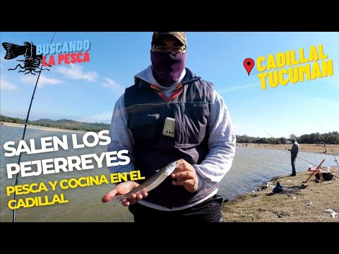 Pollo al disco y pesca en el Cadillal TUCUMÁN - Los pejerrey a FULL