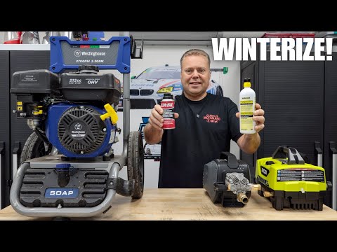 How To Winterize Your Pressure Washer | Gas & Electric | Karcher & STA-BIL Pump Guard