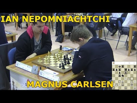 EXCITING OPENING - AWESOME DEFENCE!!! MAGNUS CARLSEN VS IAN NEPOMNIACHTCHI - WORLD BLITZ CHESS 2014