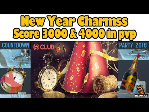 NEW YEAR CHARMS - R6 Ubisoft Club Challenges - Rainbow Six Siege White Noise