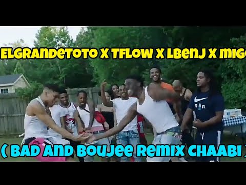 ElgrandeToto X Tflow X lbenj X migos ( Bad And boujee Remix Chaabi )