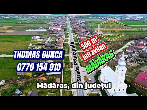 VIDEO | Investitie sigura | Teren intravilan de 500 mp in Madaras — Video