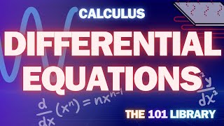 Complete Differential Equations GUIDE for Beginners!