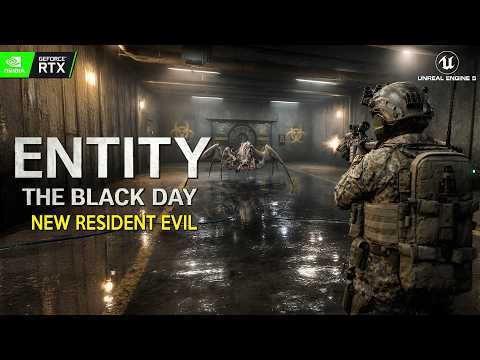 ENTITY THE BLACK DAY First 1 Hour Gameplay | New ULTRA REALISTIC Survival Horror like Resident Evil