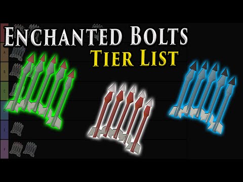 Enchanted Bolts Tier List for Oldschool Runescape