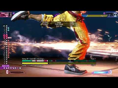 Cammy Max Damage combo