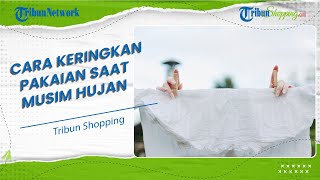 Musim Hujan Tiba, Begini Cara Cepat Mengeringkan Pakaian agar Tidak Bau Apek