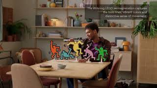 LEGO Art - Keith Haring – Tančící postavy