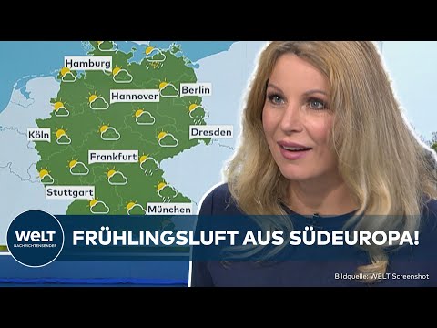 FRÜHLINGSWETTER IN DEUTSCHLAND: Heute milde Temperaturen - Zu Ostern sieht es düster aus | Wetter