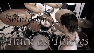 Shinedown - Thick as Thieves (Drum Cover) by Marina Eckhart