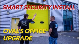 Securing Oval Renewables' New Office: Advanced CCTV & Alarm System Installation