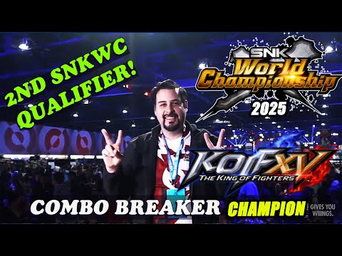 KOFXV COMBO BREAKER SNK WORLD CHAMPIONSHIP 2nd QUALIFIER! FINAL REPLAY WERO ASAMIYA VS VIOLENT KAIN!