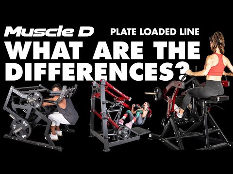 Muscle D Fitness Plate Loaded Lines: What are the differences?
