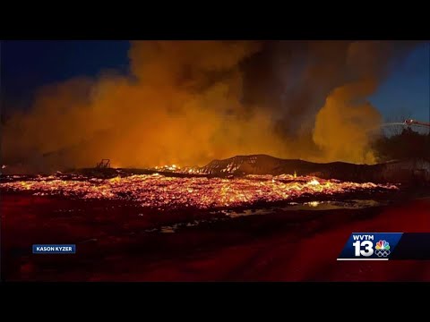 Shelter in place order lifted after massive blaze in Centreville
